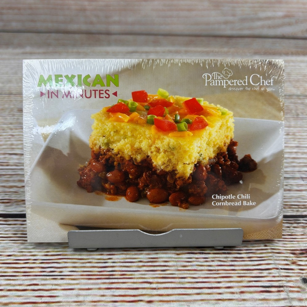 Pampered Chef Mexican In Minutes Recipe Cards Sealed New 2010